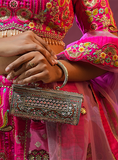 Silver Meenakari Legacy